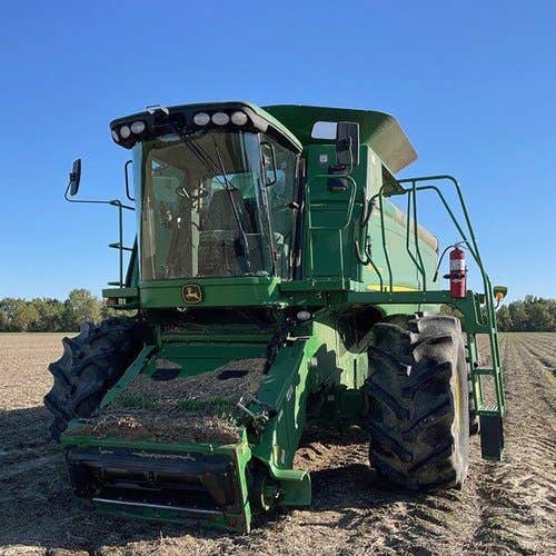 2009 Used John Deere 9870 Combine parts.