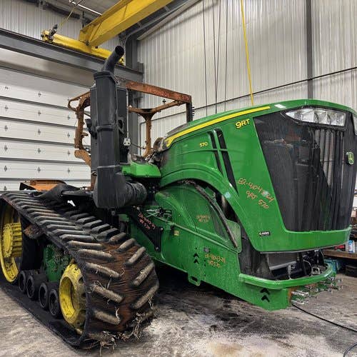 Used John Deere 9RT570 Tractor parts.