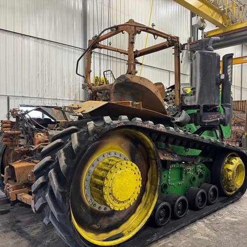 Used John Deere 9RT570 Tractor parts.