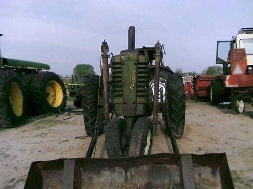 Used John Deere A Tractor parts.