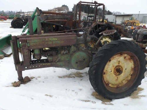 Used John Deere A Tractor parts.