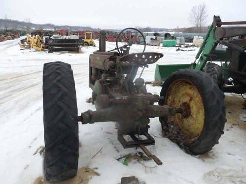 Used John Deere A Tractor parts.