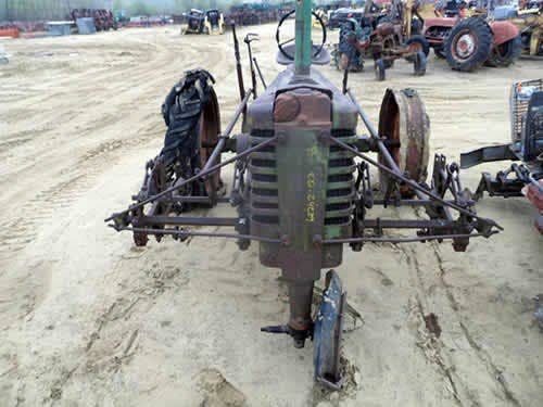 Used John Deere A Tractor parts.