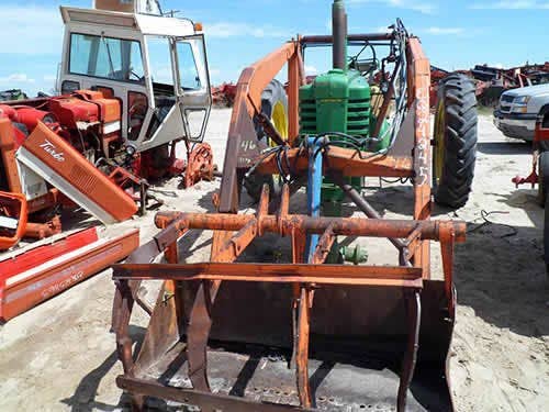 Used John Deere A Tractor parts.