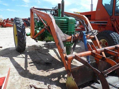 Used John Deere A Tractor parts.
