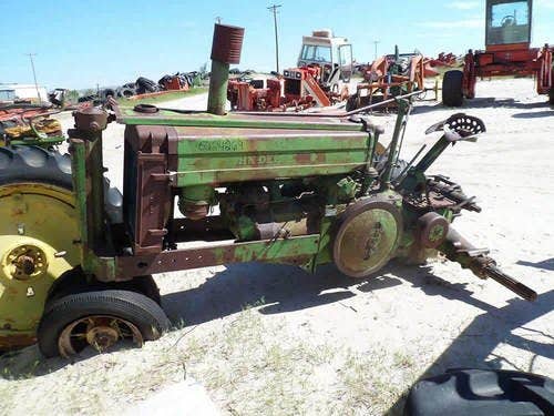 Used John Deere A Tractor parts.