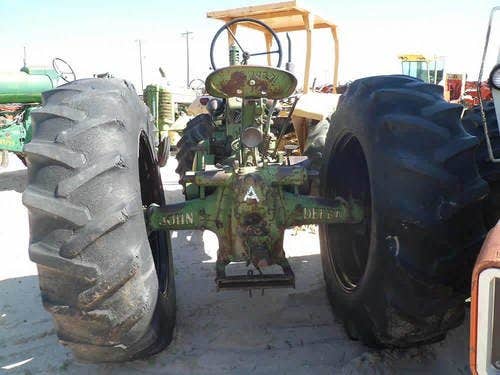 Used John Deere A Tractor parts.