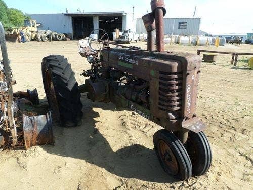 Used John Deere A Tractor parts.