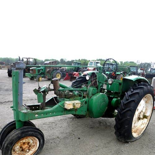 Used John Deere a Tractor parts.