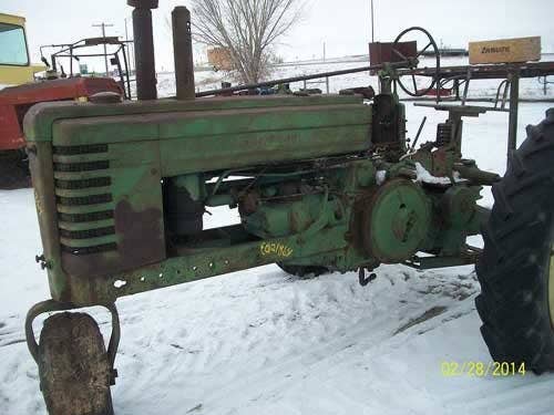 Used John Deere B Tractor parts.