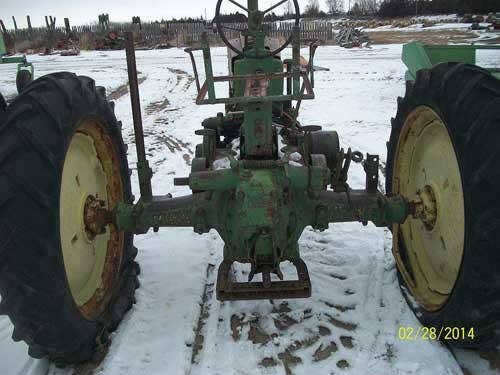 Used John Deere B Tractor parts.