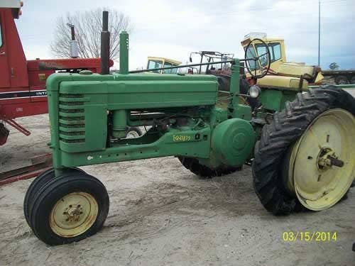 Used John Deere B Tractor parts.