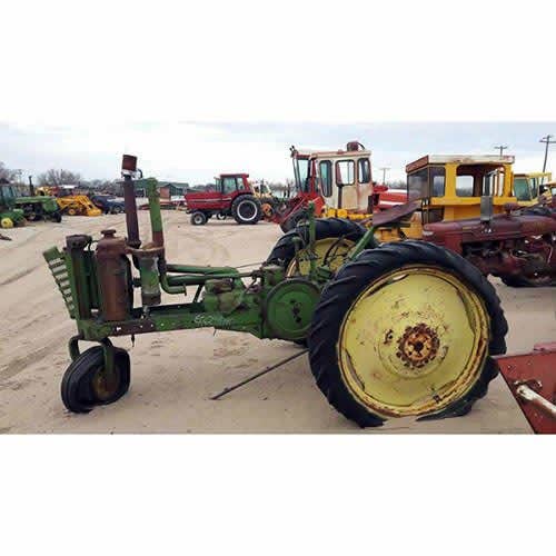 Used John Deere B Tractor parts.