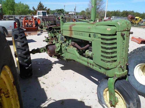 Used John Deere B Tractor parts.