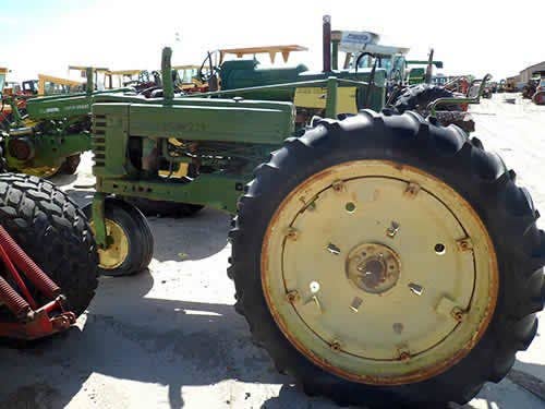 Used John Deere B Tractor parts.