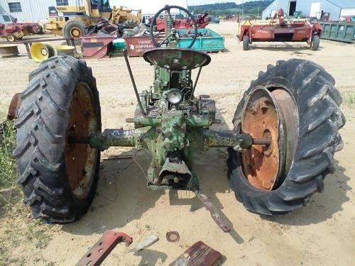 Used John Deere B Tractor parts.