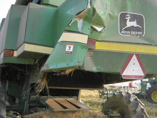 1995 Used John Deere CTS Combine parts.
