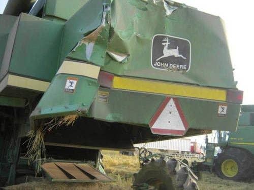 1995 Used John Deere CTS Combine parts.