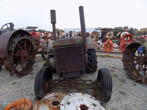 1935 Used John Deere D Tractor parts.