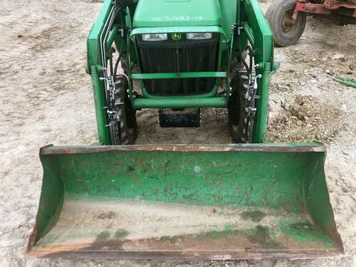 Used John Deere D160 Loader / Backhoe Attachments parts.