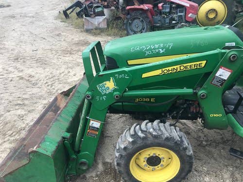 Used John Deere D160 Loader / Backhoe Attachments parts.