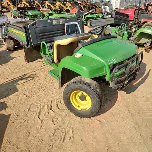 Used John Deere Gator TX 4x2 UTV parts.