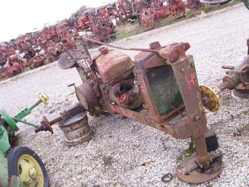 Used John Deere H Tractor parts.