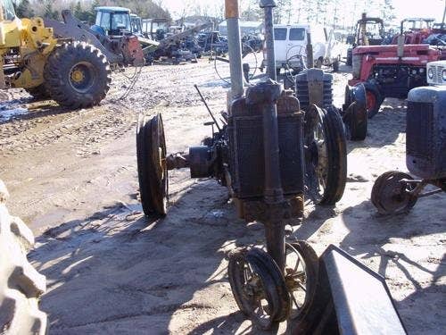 Used John Deere H Tractor parts.