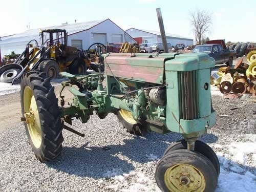 Used John Deere M Tractor parts.
