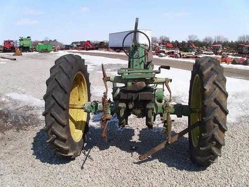 Used John Deere M Tractor parts.