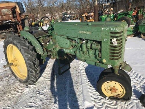 Used John Deere MT Tractor parts.