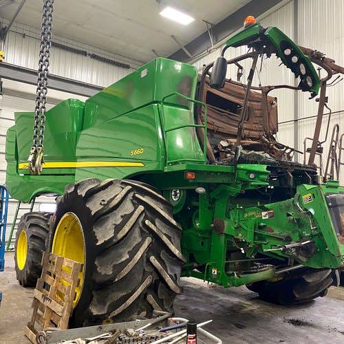 Used 2017 John Deere S660 Combine Parts