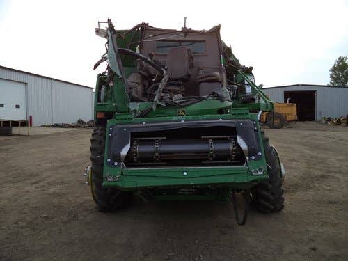 2016 Used John Deere S670 Combine parts.