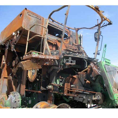 2014 Used John Deere S670 Combine parts.