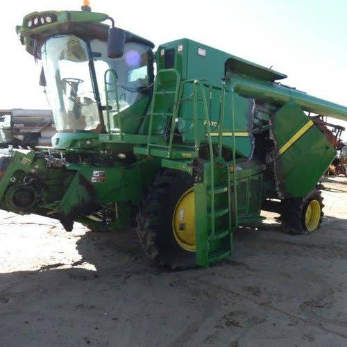 2012 Used John Deere S670 Combine parts.