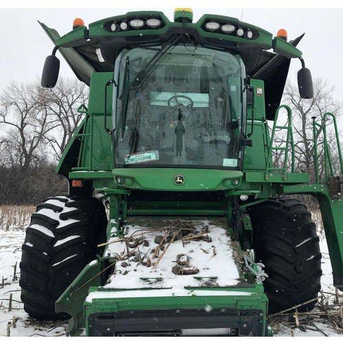 2012 Used John Deere S680 Combine parts.