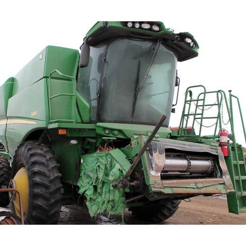 2012 Used John Deere S680 Combine parts.