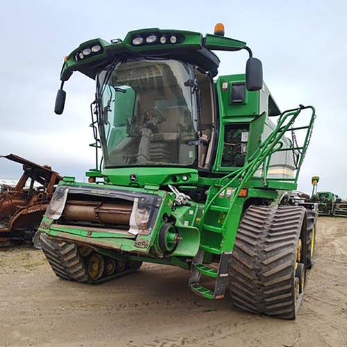 2012 Used John Deere S680 Combine parts.