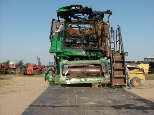 Used John Deere S690 Combine parts.