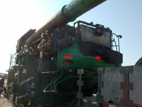 Used John Deere S690 Combine parts.