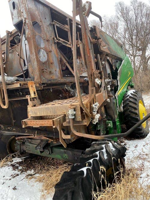2021 Used John Deere S760 Combine parts.