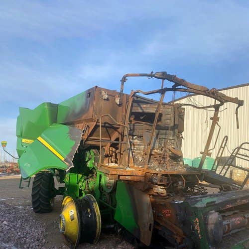 2020 Used John Deere S770 Combine parts.