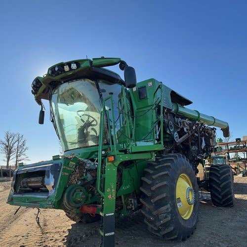 2022 Used John Deere S780 Combine parts.