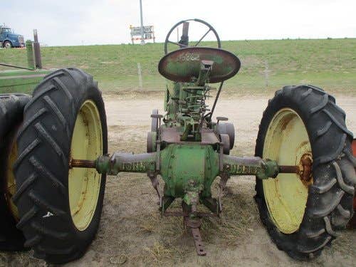 Used John Deere B Tractor parts.