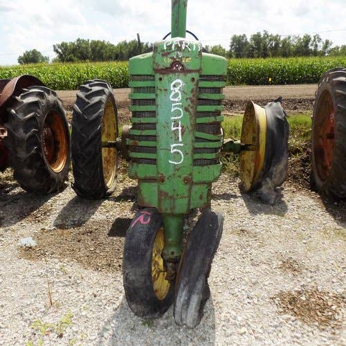 Used John Deere A Tractor parts.