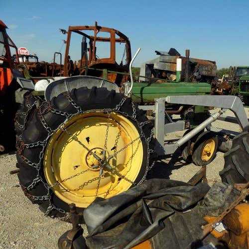 Used John Deere B Tractor parts.