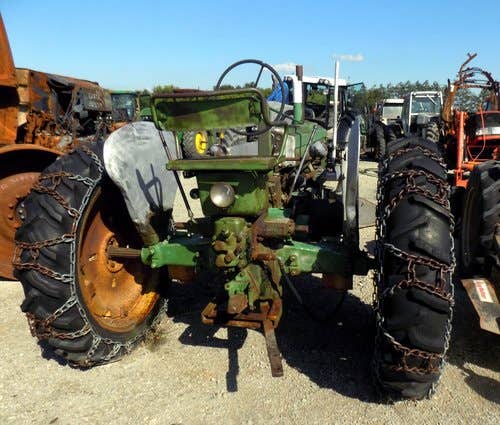 Used John Deere B Tractor parts.