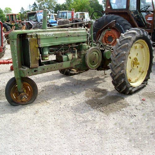 Used John Deere b Tractor parts.