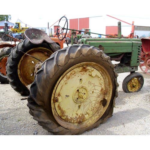 Used John Deere b Tractor parts.