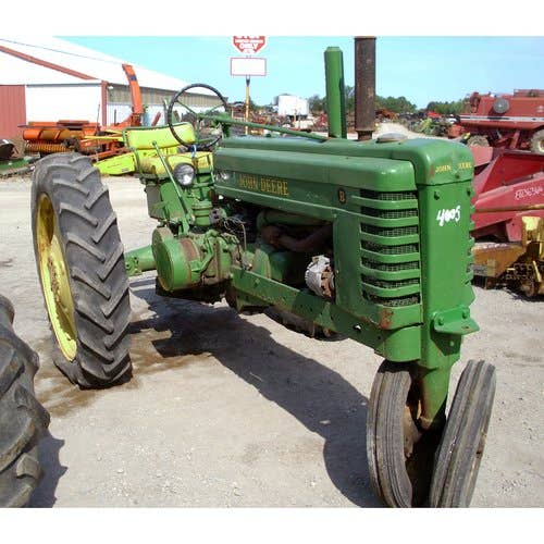 Used John Deere B Tractor parts.